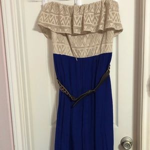 Strapless Maxi Dress